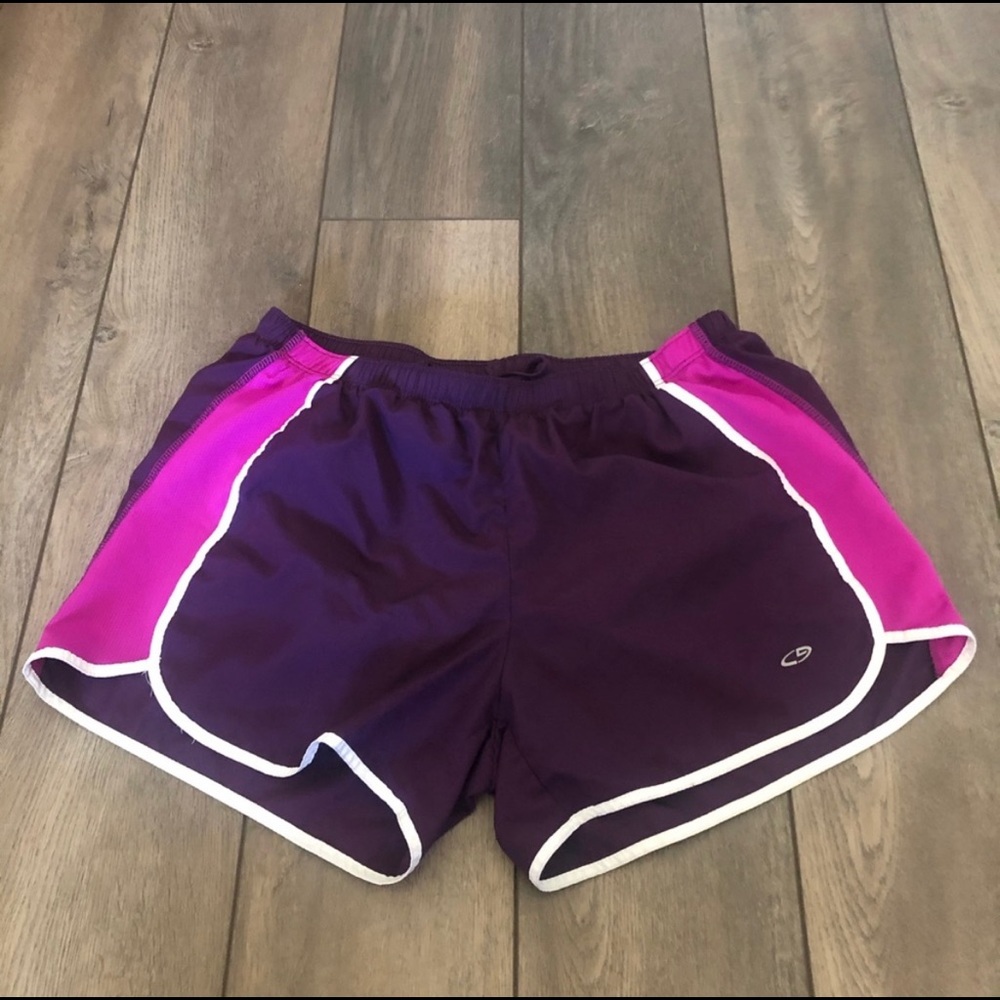 Purple Running Shorts
